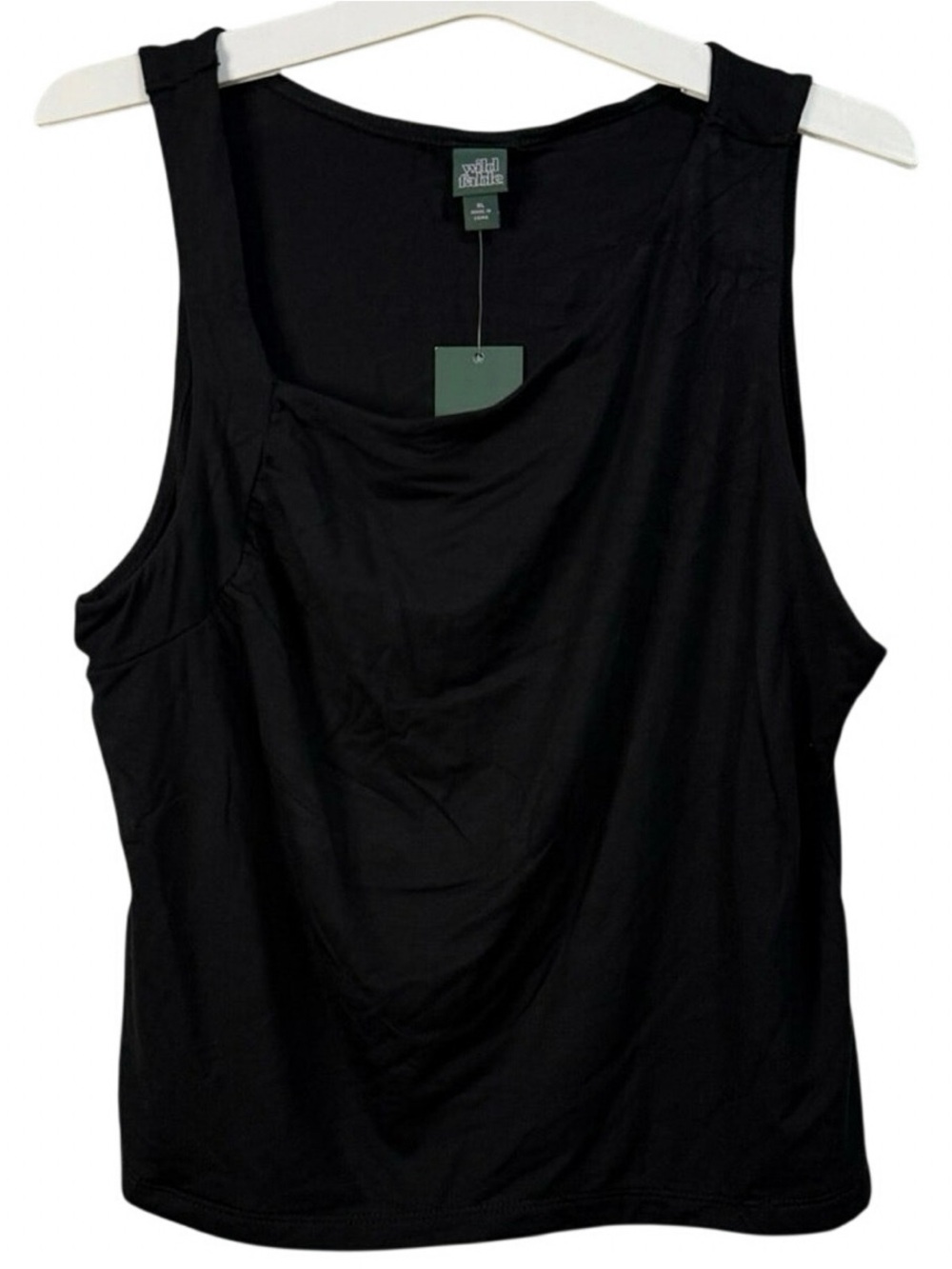wild fable Black Sleeveless Tank Top